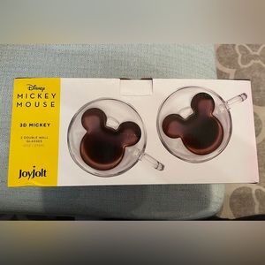 JoyJolt Mickey Mouse 3D 10 oz Coffee Cups